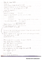 Math 151 Study guide 