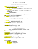 Study Guide Exam #1