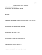 Exam 2 study Guide 