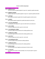 Econ 1113 MHW 2 Study Guide