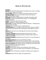 Phil 1000 study guide