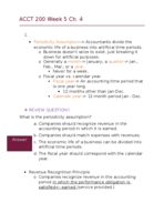 ACCT 200 Week 4 Ch. 4 