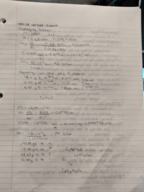 Chem1B Week 7 Notes
