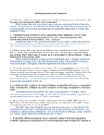 Study Guide/Questions for Exam 2