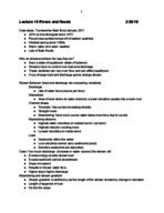 Week 8 Lecture Notes for Geo 004 