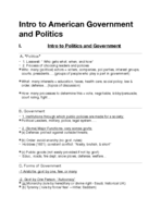 PSCI 2306 STUDY GUIDE ALL MY NOTES