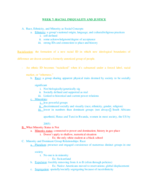 SOCI 110- Week 7 Notes