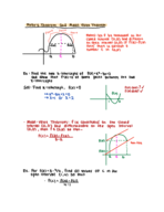 Rolle's Theorem, Mean Value Theorem, and Increasing/Decreasing Functions.