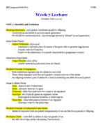 Week 7 Lecture Notes