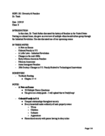 HDFS 202, Class 8 Notes, 2/29/19