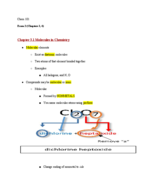CHEM 101 STUDY GUIDE MIDTERM
