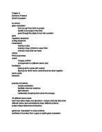 BIOL 110 Exam 2 Study Guide