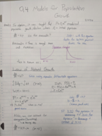 Integral Calculus (2414) Class Notes - Week 7
