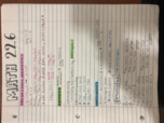 MATH 226 Exam 2 Study Guide
