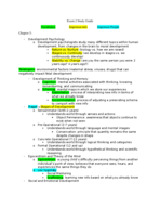 Psych Exam 2 Study Guide