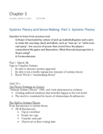 Chapter 5 notes 