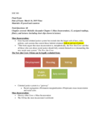 Soc 1, Week 10 Finals Study Guide