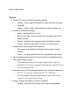 Exam 2 study guide