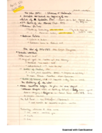 HIST 1007, Week 12 Notes