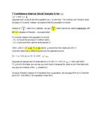 Stat 1053 Week 7 Notes