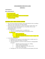 Consumer Behavior study guide for test 2