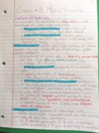 AP2 Exam 3 Study Guide