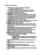 Bio Midterm 2 