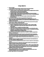 Biology 1407 Week 9 Notes