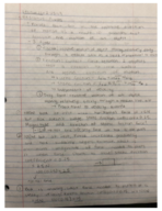 Week 8 Notes