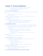 Chem 1312H Exam 3 Study Guide 
