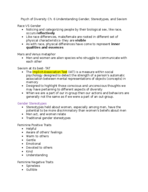 Psychology of Diversity Ch. 6 Notes