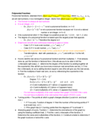 MAT 160 Study Guide #3