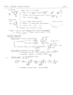 Organic Chemistry II Week 5 notes