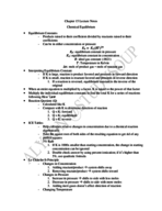 Gen Chem 1342 Week 4 Notes