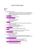 GEO350 Exam 2 Study Guide