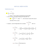 MATH141 WEEK9 NOTES