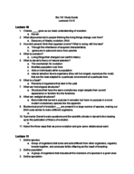 Bio 101 Study Guide