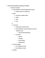 Notes from Week 7
