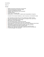 Account 1 notes