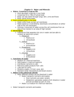 Nutrition Week 10 notes