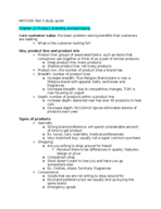 MKTG350 exam 3 study guide