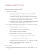 MKT 2020 Exam 3 Study Guide
