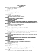 Soc 101 Notes Week 10