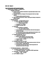 BIOC 384  - Week 12 Notes 