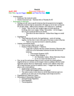 Foundations of Brain, Behavior, and Cognition - Week 10 S 2019