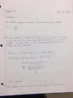 Electromagnetic Theory, Week 13 Notes (April 1st - April 5th) 