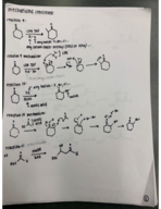 Organic Chemistry Week 10 : Class Notes