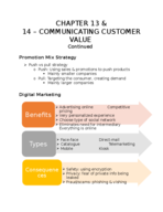 COMM 223, Week 12 Notes