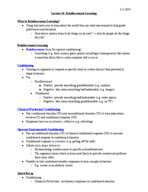 CLPS 220 Week 9 Notes