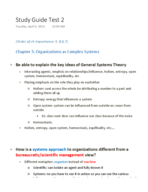 study guide test #2